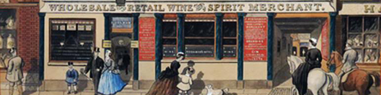 Fiddaman&lsquo;s Hotel street level 19th century